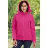 imageTACVASEN Womens Winter Thick Jackets Windproof Snow Ski Snowboard Shell JacketRose Red