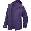 imageTACVASEN Womens Winter Thick Jackets Windproof Snow Ski Snowboard Shell JacketPurple