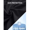 imageTACVASEN Womens Sun Hoodies Lightweight Jacket for Women Zip Up UPF 50 UV Shirt Long SleevesBlack