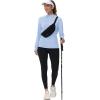 imageTACVASEN Womens Sun Hoodies Lightweight Jacket for Women Zip Up UPF 50 UV Shirt Long SleevesBlue