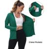 imageTACVASEN Womens Sun Hoodies Lightweight Jacket for Women Zip Up UPF 50 UV Shirt Long SleevesEgreen