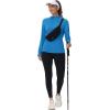 imageTACVASEN Womens Sun Hoodies Lightweight Jacket for Women Zip Up UPF 50 UV Shirt Long SleevesGreen Blue