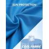 imageTACVASEN Womens Sun Hoodies Lightweight Jacket for Women Zip Up UPF 50 UV Shirt Long SleevesGreen Blue