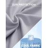 imageTACVASEN Womens Sun Hoodies Lightweight Jacket for Women Zip Up UPF 50 UV Shirt Long SleevesLight Grey