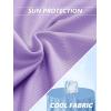 imageTACVASEN Womens Sun Hoodies Lightweight Jacket for Women Zip Up UPF 50 UV Shirt Long SleevesLight Purple