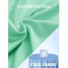imageTACVASEN Womens Sun Hoodies Lightweight Jacket for Women Zip Up UPF 50 UV Shirt Long SleevesMint Green