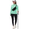 imageTACVASEN Womens Sun Hoodies Lightweight Jacket for Women Zip Up UPF 50 UV Shirt Long SleevesMint Green
