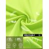 imageTACVASEN Womens Sun Shirts Long Sleeves Quick Dry Lightweight UPF 50 Workout Tops for Summer Outdoor WearFl Green