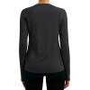 imageTACVASEN Long Sleeve Shirts for Women Workout Top UPF 80 UV Protection Lightweight Rash Guard with Pocket Running ShirtBlack