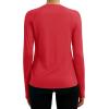 imageTACVASEN Long Sleeve Shirts for Women Workout Top UPF 80 UV Protection Lightweight Rash Guard with Pocket Running ShirtTomatored