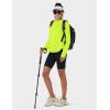 imageTACVASEN Womens UPF 80 UV Protection Hoodie Lightweight Long Sleeves Quick Dry Fishing Running Workout Shirt OutdoorFluorescent Green
