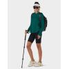 imageTACVASEN Womens UPF 80 UV Protection Hoodie Lightweight Long Sleeves Quick Dry Fishing Running Workout Shirt OutdoorGreen