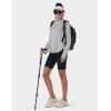 imageTACVASEN Womens UPF 80 UV Protection Hoodie Lightweight Long Sleeves Quick Dry Fishing Running Workout Shirt OutdoorLight Grey