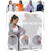 imageTACVASEN Womens Workout Jackets Lightweight Athletic Jacket Zip Up UPF 50 UV Protection Long Sleeve Sun ShirtLight Gray