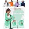 imageTACVASEN Womens Workout Jackets Lightweight Athletic Jacket Zip Up UPF 50 UV Protection Long Sleeve Sun ShirtMint Green