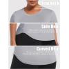 imageTACVASEN Womens Workout Shirt Short Sleeve UPF 80 Sun Protection Shirts Moisture Wicking TopsBright Gray