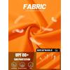 imageTACVASEN Womens Workout Shirt Short Sleeve UPF 80 Sun Protection Shirts Moisture Wicking TopsFresh Orange