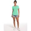 imageTACVASEN Womens Workout Shirt Short Sleeve UPF 80 Sun Protection Shirts Moisture Wicking TopsMint Green