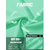 imageTACVASEN Womens Workout Shirt Short Sleeve UPF 80 Sun Protection Shirts Moisture Wicking TopsMint Green