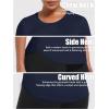 imageTACVASEN Womens Workout Shirt Short Sleeve UPF 80 Sun Protection Shirts Moisture Wicking TopsNavy