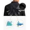 imageTACVASEN Fishing Shirt for Men Long Sleeve Shirt Quick Dry Fit Tactical Shirt Button Up Work Shirt Lightweight SafariBlack