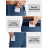 imageTACVASEN Mens Hiking Cargo Shorts 10quot with Zipper Pockets Quick Dry Casual Stretch Golf Work Short Outdoor SummerBlue Grey