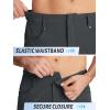 imageTACVASEN Mens Hiking Cargo Shorts 10quot with Zipper Pockets Quick Dry Casual Stretch Golf Work Short Outdoor SummerDark Grey