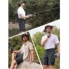 imageTACVASEN Mens Hiking Cargo Shorts 10quot with Zipper Pockets Quick Dry Casual Stretch Golf Work Short Outdoor SummerDark Grey
