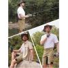 imageTACVASEN Mens Hiking Cargo Shorts 10quot with Zipper Pockets Quick Dry Casual Stretch Golf Work Short Outdoor SummerKhaki