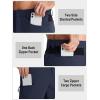 imageTACVASEN Mens Hiking Cargo Shorts 10quot with Zipper Pockets Quick Dry Casual Stretch Golf Work Short Outdoor SummerNavy