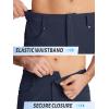 imageTACVASEN Mens Hiking Cargo Shorts 10quot with Zipper Pockets Quick Dry Casual Stretch Golf Work Short Outdoor SummerNavy
