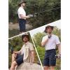 imageTACVASEN Mens Hiking Cargo Shorts 10quot with Zipper Pockets Quick Dry Casual Stretch Golf Work Short Outdoor SummerNavy