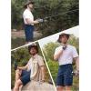 imageTACVASEN Mens Hiking Cargo Shorts 10quot with Zipper Pockets Quick Dry Casual Stretch Golf Work Short Outdoor SummerRoyal Blue