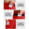 imageTACVASEN Mens Hiking Cargo Shorts 10quot with Zipper Pockets Quick Dry Casual Stretch Golf Work Short Outdoor SummerTomato Red