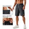 imageTACVASEN Mens Running Athletic Shorts 9quot Quick Dry Workout Gym Shorts Lightweight Summer Shorts 3 Zipper Pockets02grey