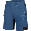 imageTACVASEN Mens Hiking Cargo Shorts 10quot with Zipper Pockets Quick Dry Casual Stretch Golf Work Short Outdoor SummerBlue Grey