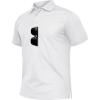 imageTACVASEN Mens Polo Shirts Dry Fit Tactical Golf Polos Short Sleeve Shirt UPF 50 Performance Collared Work AthleticWhite