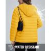 imageTACVASEN Womens Lightweight Puffer Jacket with Hood Pockets Quilted Padded Fullzip Winter CoatGinger