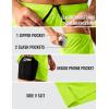imageTACVASEN Mens 2 in 1 Running Shorts with Liner Quick Dry 5quot Workout Gym Athletic Training Waterproof Short with PocketsFlgreen