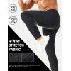 imageTACVASEN Mens Lightweight Athletic Joggers with Zipper Pockets Quick Dry Track Pants for Men Gym Sweatpants Workout GolfBlack