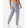 imageTACVASEN Mens Lightweight Athletic Joggers with Zipper Pockets Quick Dry Track Pants for Men Gym Sweatpants Workout GolfLight Grey