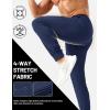 imageTACVASEN Mens Lightweight Athletic Joggers with Zipper Pockets Quick Dry Track Pants for Men Gym Sweatpants Workout GolfNavy Blue