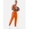 imageTACVASEN Mens Lightweight Athletic Joggers with Zipper Pockets Quick Dry Track Pants for Men Gym Sweatpants Workout GolfOrange