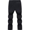 imageTACVASEN Mens Water Resistant Hiking Pants All Seasons Quick Dry Working Cargo PantsBlack