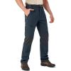 imageTACVASEN Mens Water Resistant Hiking Pants All Seasons Quick Dry Working Cargo PantsDark Grey