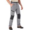 imageTACVASEN Mens Water Resistant Hiking Pants All Seasons Quick Dry Working Cargo PantsGrey