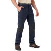 imageTACVASEN Mens Water Resistant Hiking Pants All Seasons Quick Dry Working Cargo PantsNavy