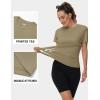 imageTACVASEN Short Sleeve Shirts for Women Athletic Workout Tops UPF 50 Sun Protection Quick Dry Running TShirtsDgreen