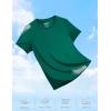 imageTACVASEN Short Sleeve Shirts for Women Athletic Workout Tops UPF 50 Sun Protection Quick Dry Running TShirtsEgreen