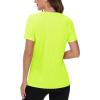 imageTACVASEN Short Sleeve Shirts for Women Athletic Workout Tops UPF 50 Sun Protection Quick Dry Running TShirtsFgreen